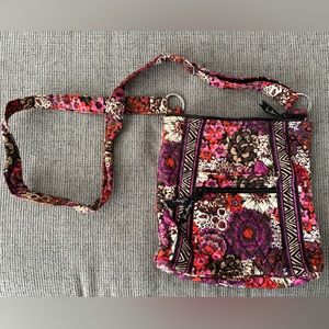 Very Bradley crossbody bag with matching wallet
